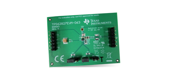 Texas Instruments TPS62827EVM-063 Converter Evaluation Module (EVM)